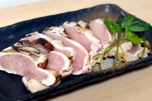 徳島県産銘柄どり 阿波すだち鶏 むね肉のタタキ 冷凍