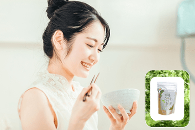 ご飯のお供に。明日葉ふわふわ削り節