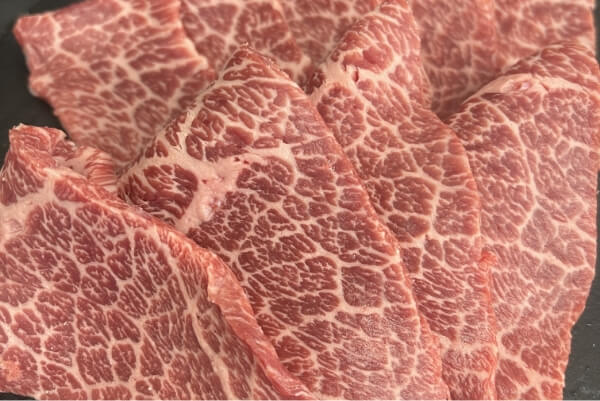 近江牛（雌牛）赤身の焼肉