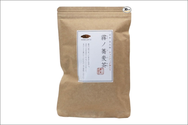 やくの農業振興団 霧ノ蕎麦茶 京都産 そば茶 パウダー状ティーバッグ 水出し 健康茶 ノンカフェイン 徳用７g×３０袋