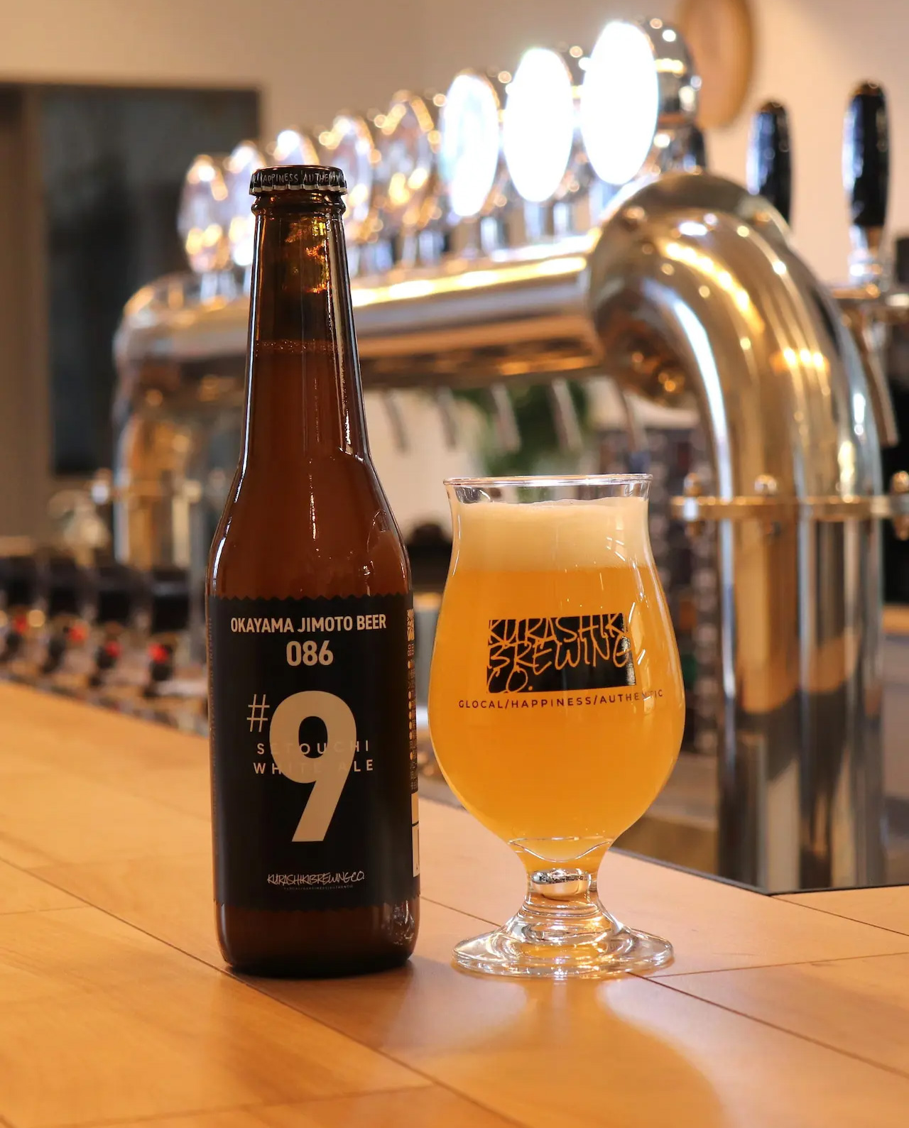 #9 SETOUCHI WHITE ALE OKAYAMA JIMOTO BEER 086®
