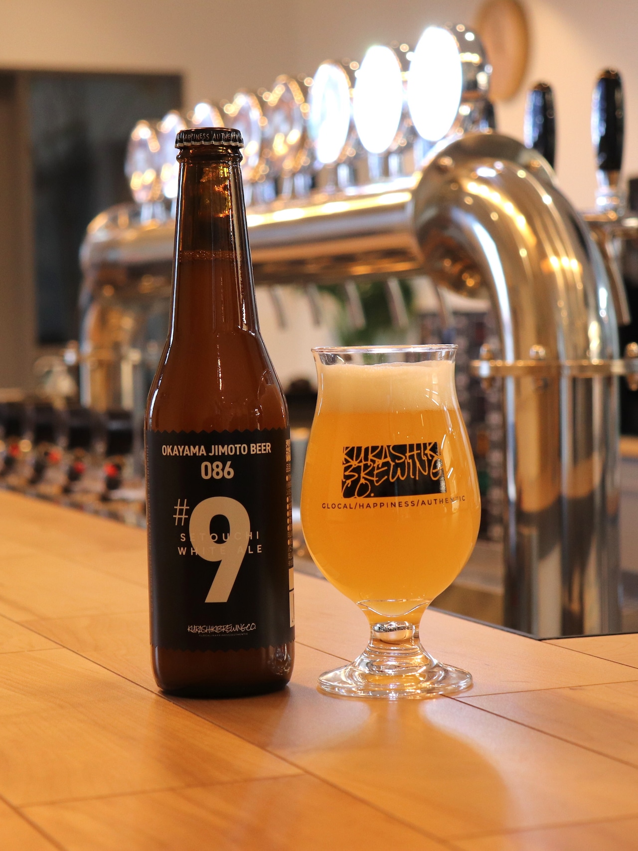 #9 SETOUCHI WHITE ALE OKAYAMA JIMOTO BEER 086®