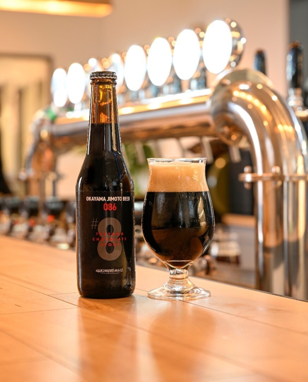 #8 TSUYAMA CHOCOLATE STOUT OKAYAMA JIMOTO BEER 086®