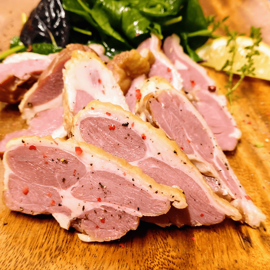  かすみ鴨　もも肉のスモーク