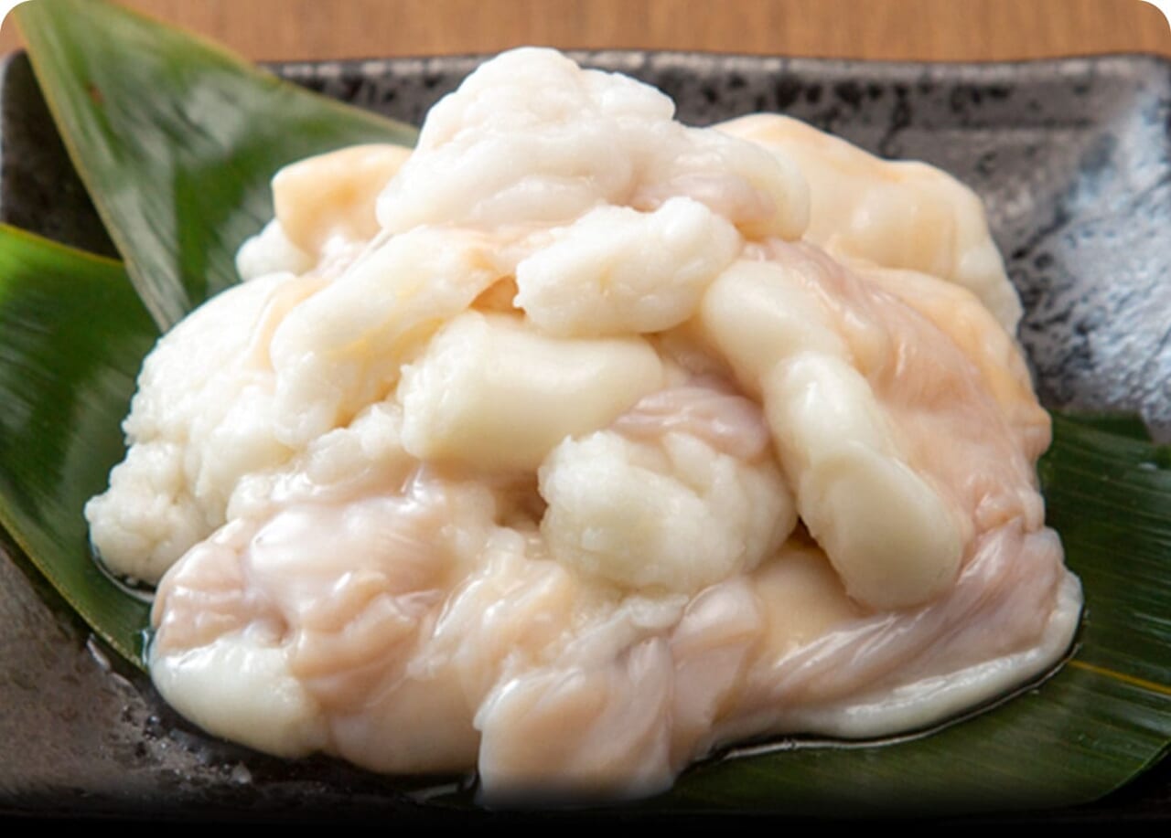 新鮮なモツ