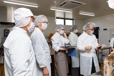 安全に配慮した製造過程