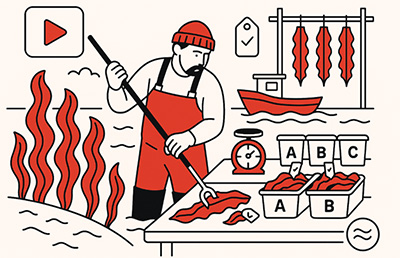 海が決める旨さを、責任をもって守る