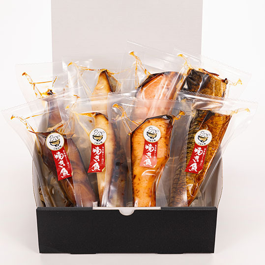 焼き魚4種バラエティーパック(冷凍)