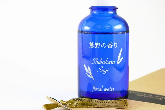 「熊野杉Shibahara」フローラルウォーター（芳香蒸留水）｜熊野の香り®