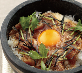 鯛とろろビビンパ