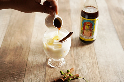 日々乃コーラのもう1つの定番「ミルク割り」