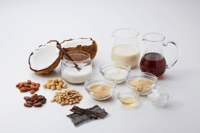 昆布やアガベシロップなど、旨みと身体が喜ぶ原材料を使用