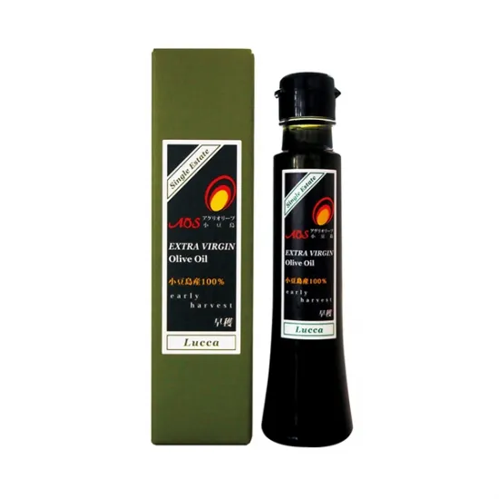 早穫“ ルッカ ”小豆島産100% シングルエステート エキストラバージン オリーブオイル 91g(100ml)