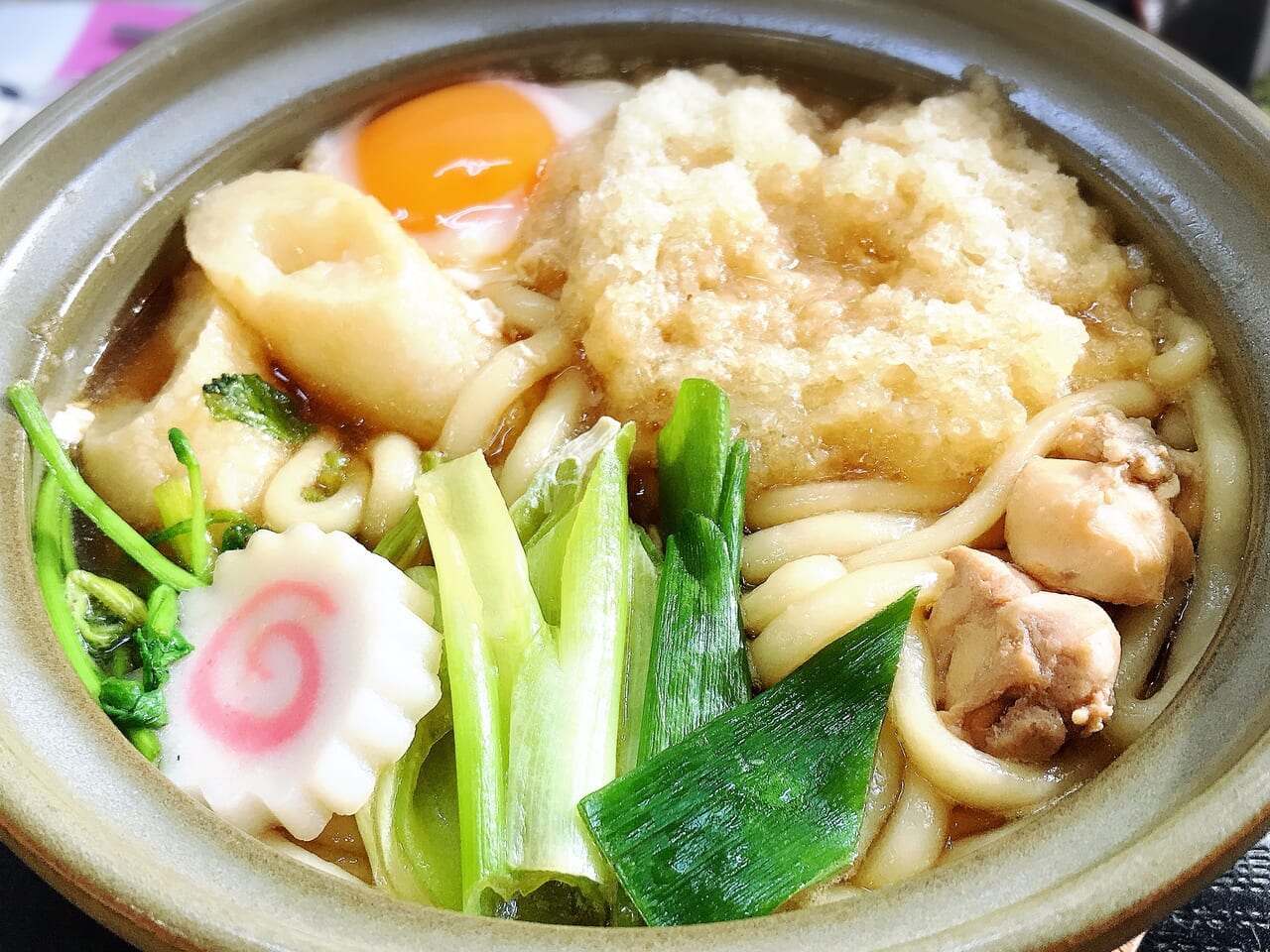 鍋焼きうどん