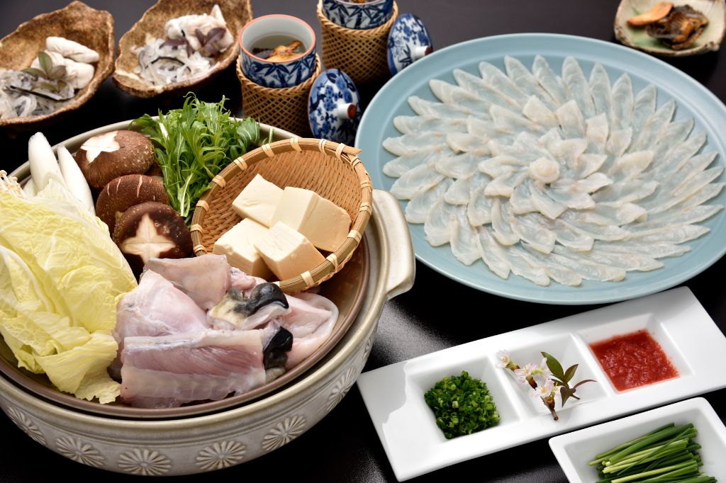 豊後とらふぐフルセット