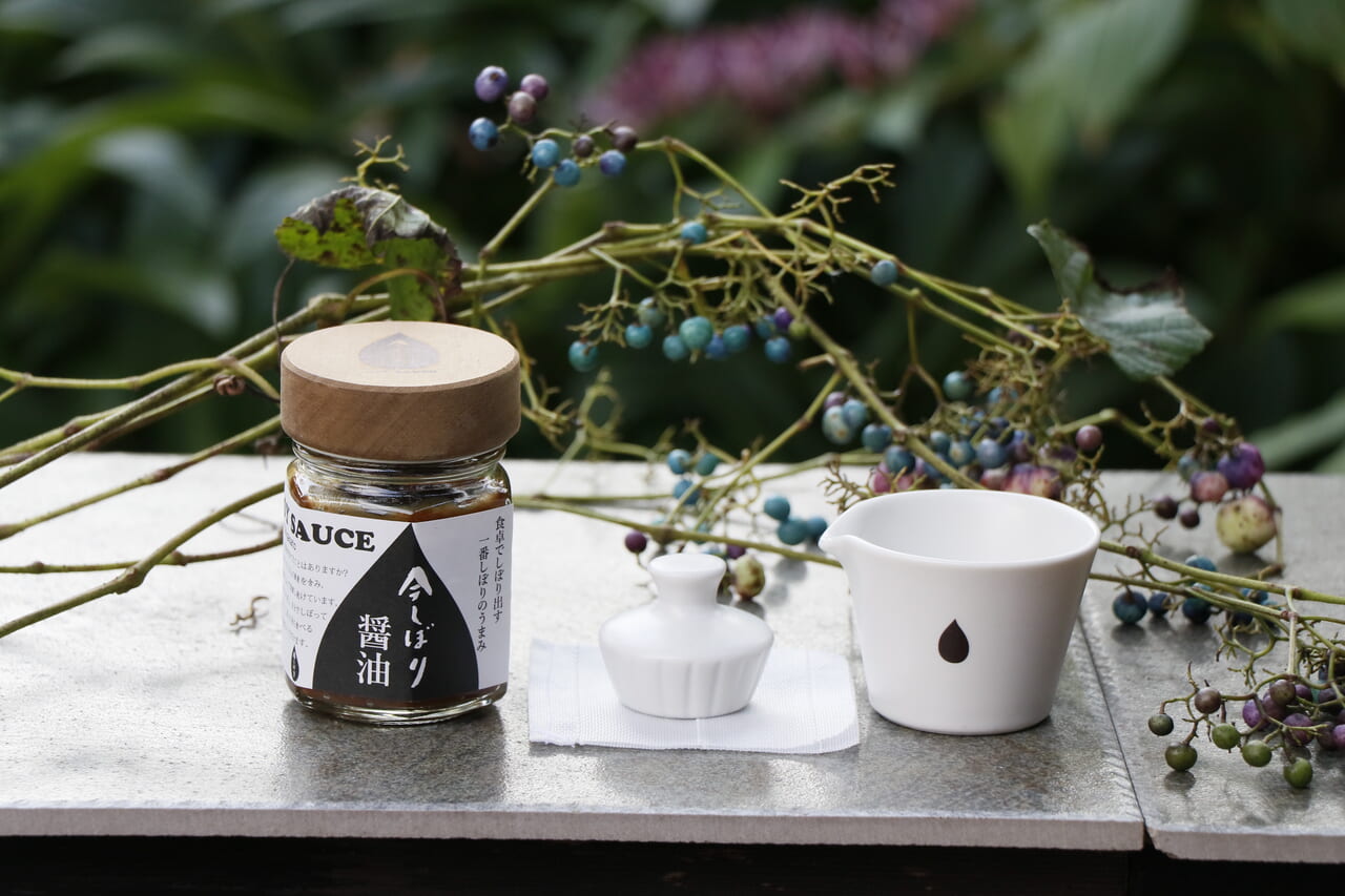  今しぼり醤油（いつでもしぼれる醤油のもと・もろみ）