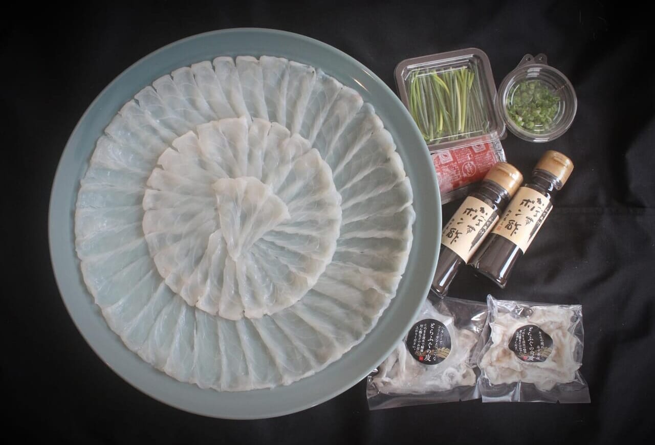 豊後とらふぐ刺身セット