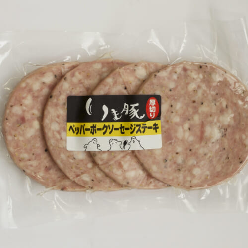 ペッパーポークソーセージステーキ 180g