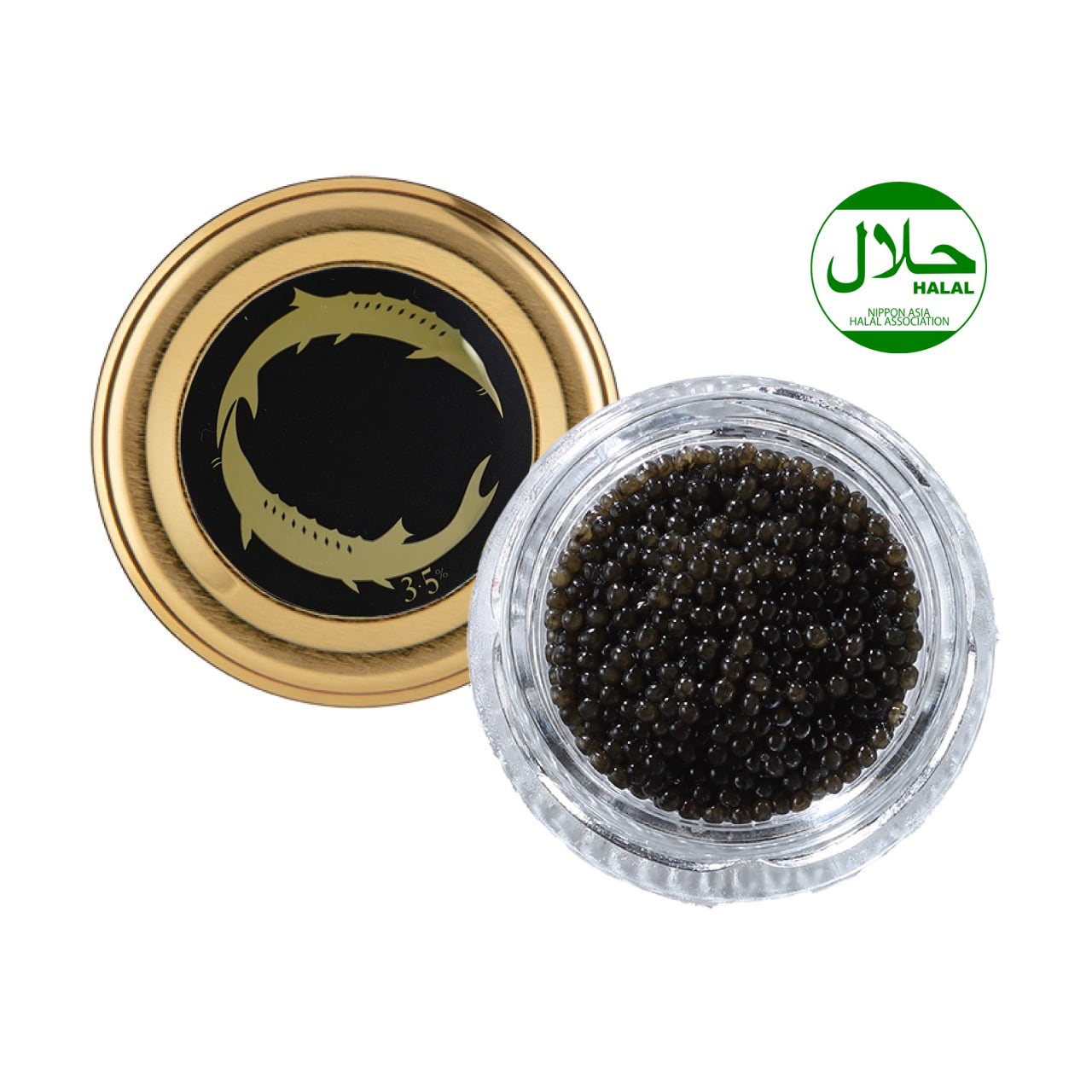 新見フレッシュキャビア（ベステル）塩分3.5％ 15g | C0021