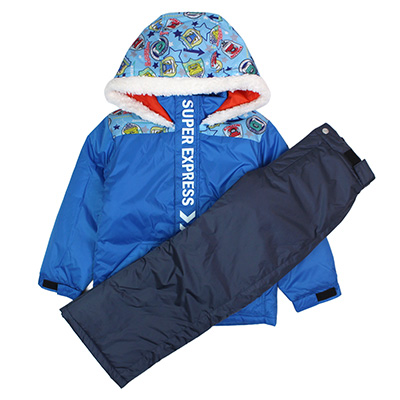 新幹線柄スノーウエア