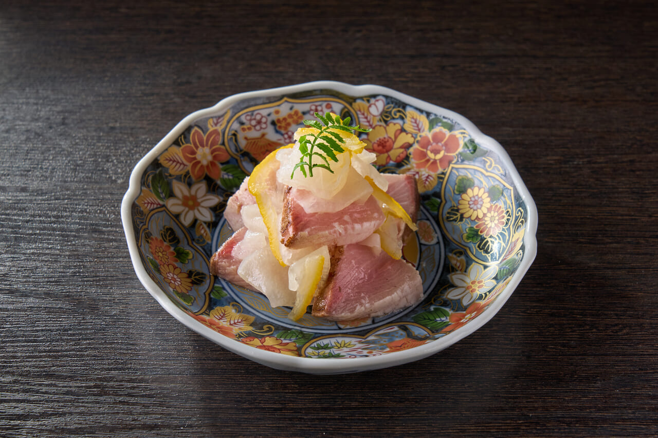 夏の冷製ブリ大根