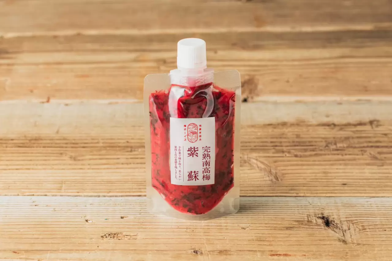 好きな量だけ使いやすい、無添加梅チューブ