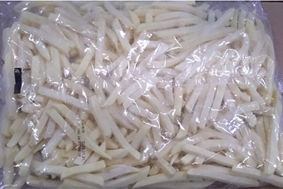 外箱ダメージ品!中国産フライドポテトシューストリング