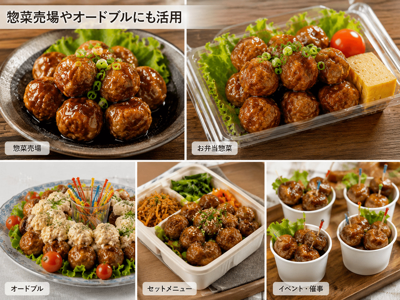 惣菜売場にも活用
