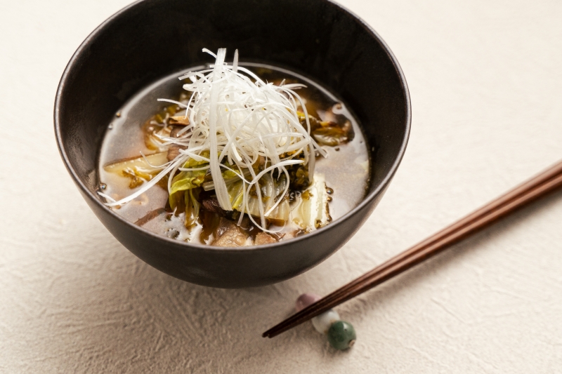 高菜入りサンラータン