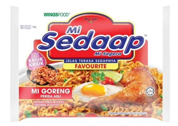 ミースダップ　ミーゴレン味（ピリ辛焼きそば）